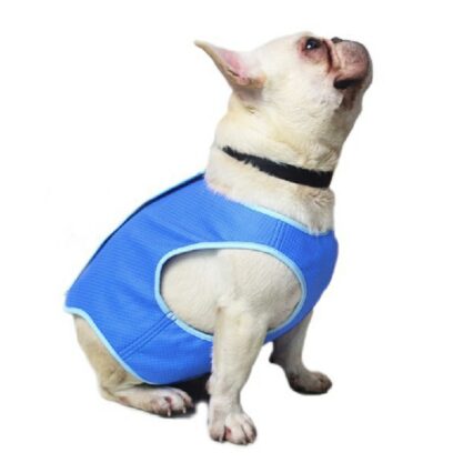 Dog Puppy Comfortable Reusable Cooling Vest Jacket for Summer Outdoor - L