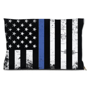 Thin Blue Line Dog Bed