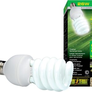 Exo Terra reptile uvb 100 - terrarium verlichting - 25w