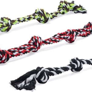 Beeztees bino flostouw xxl - hondespeelgoed - 4 knopen - 100 cm