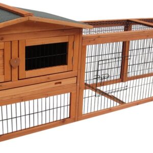 Flamingo rabbit hutch sunshine 230x53x70 cm 200076