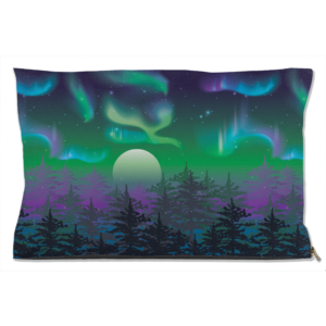 Northern Lights Dog Bed
