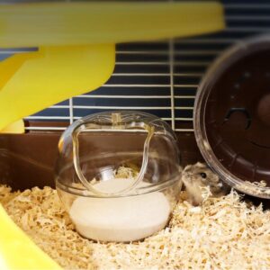 Luxury Clear Plastic Hamster Bathtub