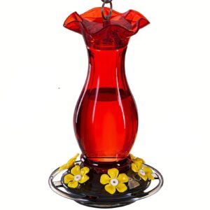 NNETM Ant-Moat Hummingbird Feeder with 6 Feeding Ports