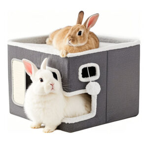 Multi-Level Hideaway Bed for Small Pets