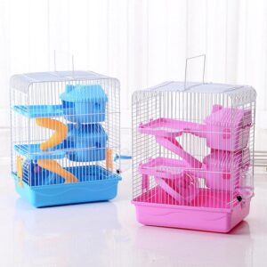 Three-Storey Hamster Haven: The Ultimate Luxury Villa