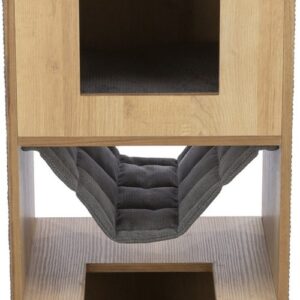 Trixie citystyle - cat tower - brown gray - scratching post - 105 cm