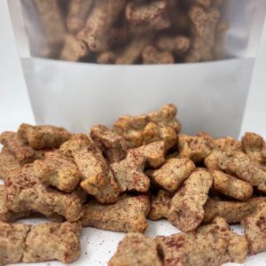 Cranberry Kissable Breath Crunchy Dog Treats | Cranberry & Peppermint Recipe | Made in USA
