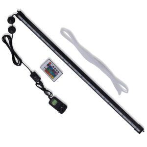 VidaXL LED aquarium lamp with bubbles RGB 71 cm