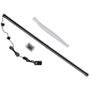 VidaXL LED aquarium lamp with bubbles RGB 107 cm