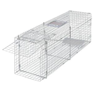 NNEVL Galvanised Live Trap 100 cm