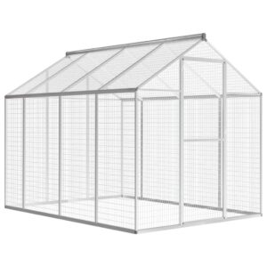NNEVL Outdoor Aviary Aluminium 178x242x192 cm