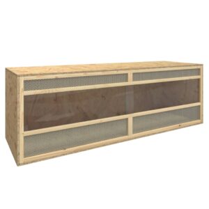 NNEVL Terrarium Engineered Wood 144x46x48 cm