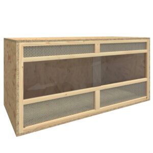 NNEVL Terrarium Engineered Wood 100x47x47 cm