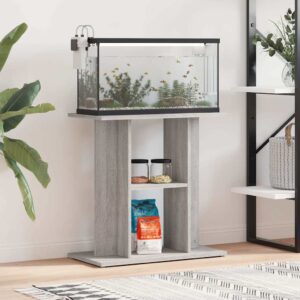 Vidaxl aquarium stand Sonoma grey 60x30x60 cm engineered wood