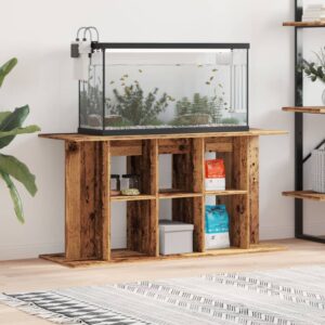 Vidaxx aquarium stand 120x40x60 cm treated wood, old wood-colored