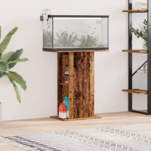 Vidaxx aquarium stand 36x60.5x72.5 cm treated wood, old wood-colored