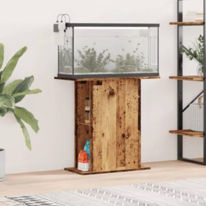 Vidaxx aquarium stand 36x75x72.5 cm processed wood, old wood-colored