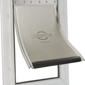 Petsafe 660 dog door - up to 100 kg - aluminum