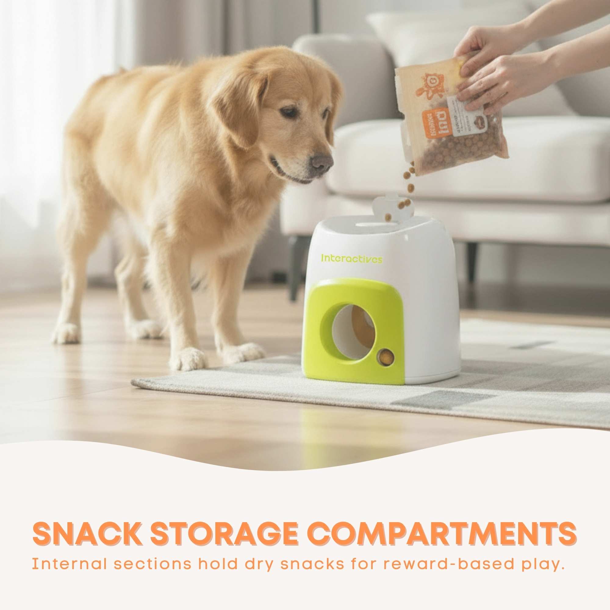 AFPInteractiveTreatRewardDogToyEnrichmentPlayBallDropSnackDispenser4jpg Urban Pet Play Ltd | AwardWinning Pet Care Pet Shop