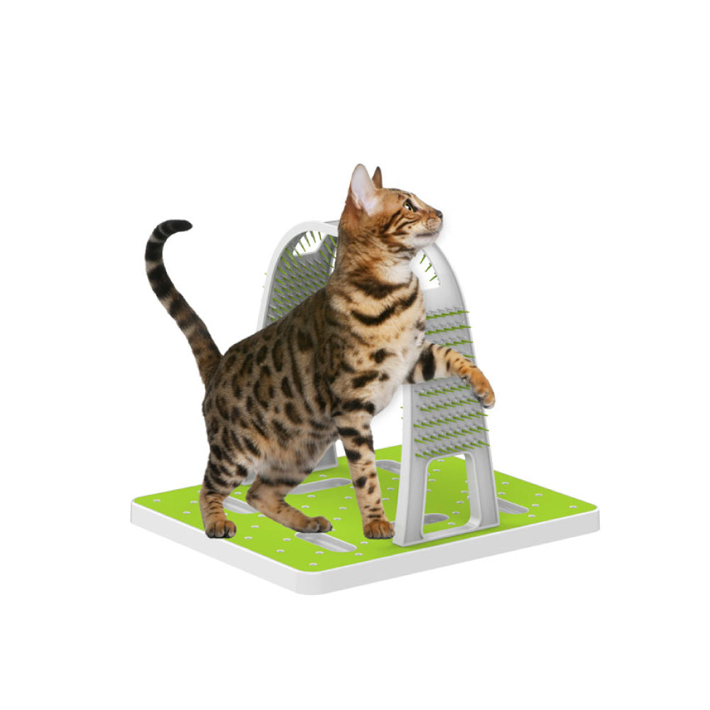 CatGroomingArchIntercativeSelfGroomBrushScratcherPlayAllForPaws4jpg Urban Pet Play Ltd | AwardWinning Pet Care Pet Shop
