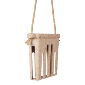 Earthy Suet Cake Feeder - Coffee
