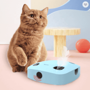 Electric Feather Cat Stick Toy