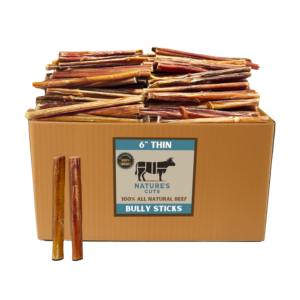6" Thin Bulk Bully Sticks