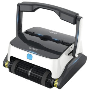 NNEMB Grampus 800 Robotic Pool Cleaner, Automatic Vacuum with Quick Clean, Wall Climbing Capability, Powerful Triple Motors, Large Filter Baskets, Ideal for Large In-Ground Pools