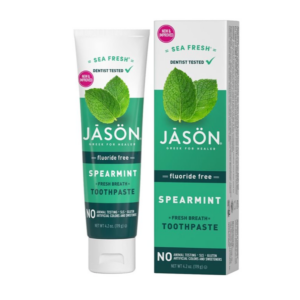 Jason Sea Fresh Fluoride Free Spearmint Toothpaste 119g