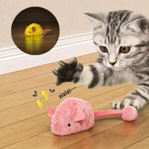 Squeaky Plush Mouse Cat Toy