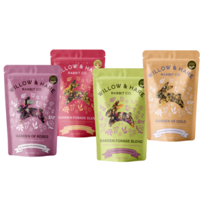 4-Pack Bunny Forage Mix Treat Collection Variety Pack