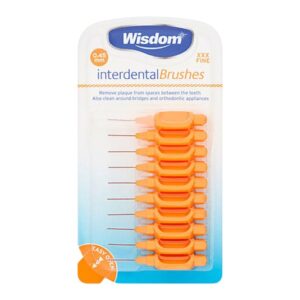 Wisdom  Interdental Brushes Orange