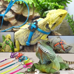 Adjustable Outdoor Lizard Leash - Stylish And Durable Pet Walking Rope