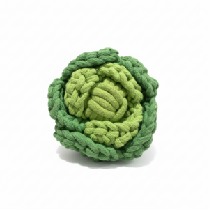 Handcrafted Cabbage Snuffle Pet Toy | Sustainable