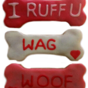Conversation Bones Valentine Dog Treats (12)