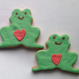 Valentine's Day Frog Dog Treats (Qty 12)