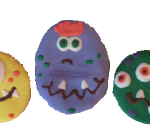 Monster Faces (Qty 12)
