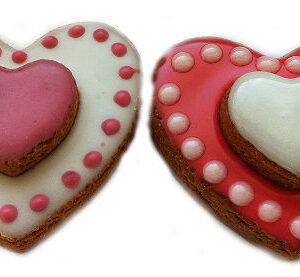 3D Hearts - Qty 12