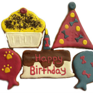 Birthday Dog Treats Peanut Butter (Qty 18)