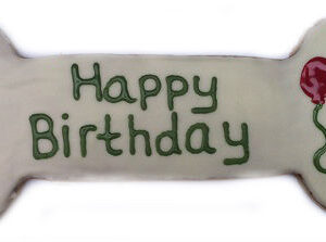 12 Inch Extra Large Birthday Dog Bone