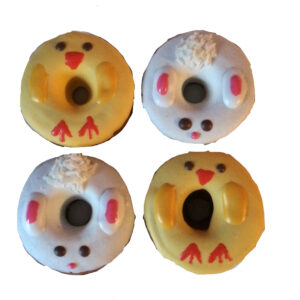 Easter Chick and Bunny Donuts (Qty 12)