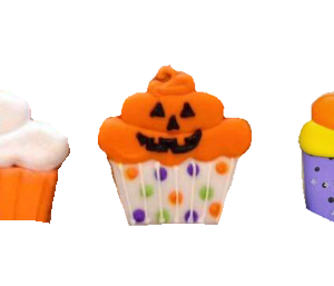 Halloween Cupcakes Dog Treats (Qty 12)