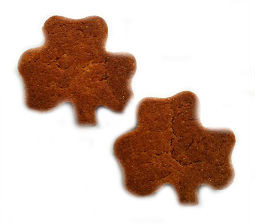 Mini Shamrocks Undecorated 1 Inch Per Pound