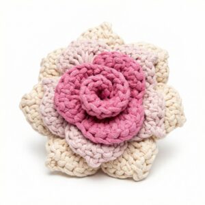 Prunus Blossom: Snuffle Flower Dog Rope Toy | Handcrafted