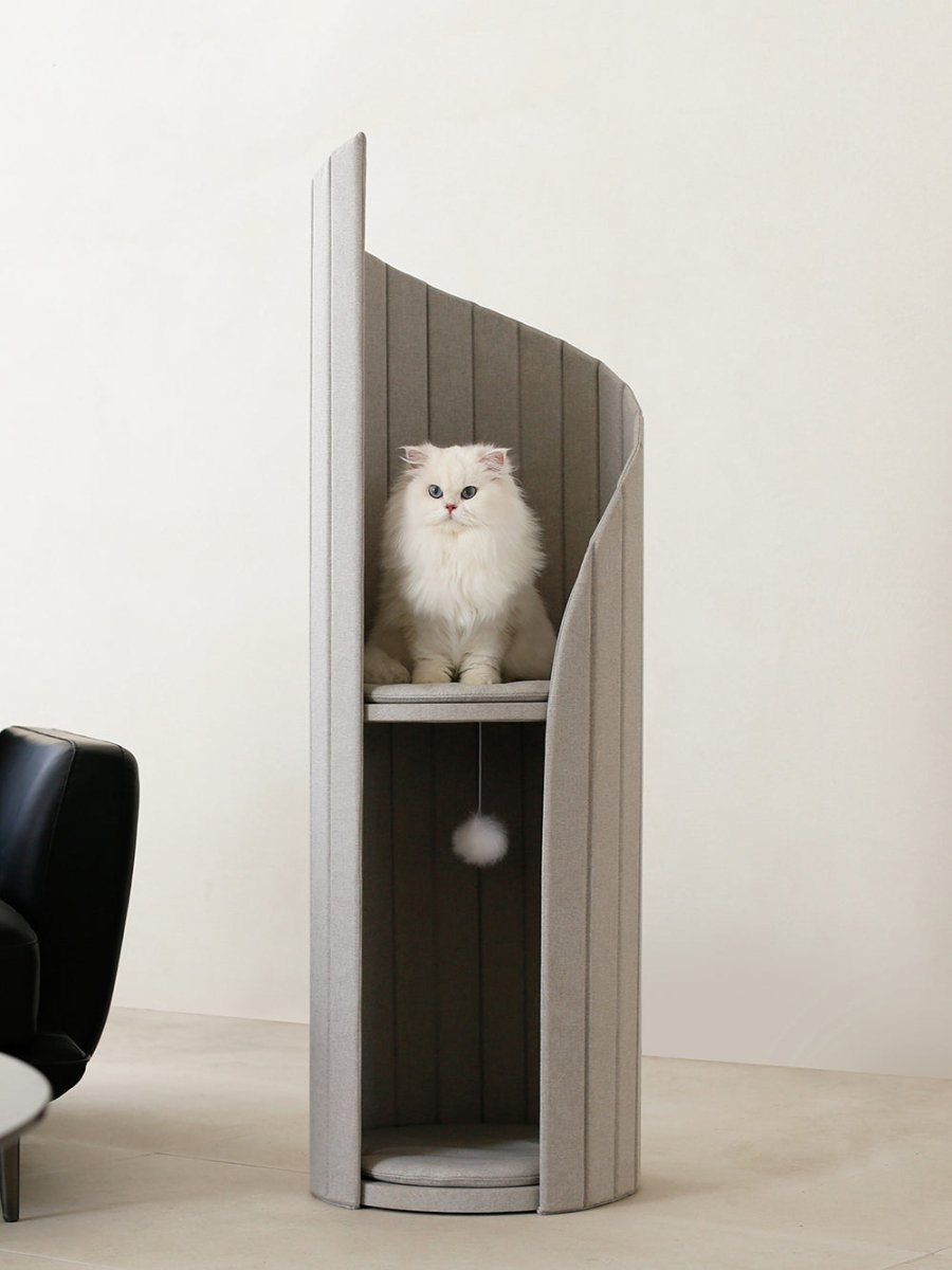 timetowermoderncattreecondogrey1jpg Urban Pet Play Ltd | AwardWinning Pet Care Pet Shop