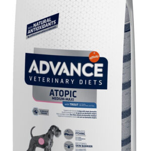 Advance veterinary diet dog - atopic care - medium maxi - dog food - 12 kg