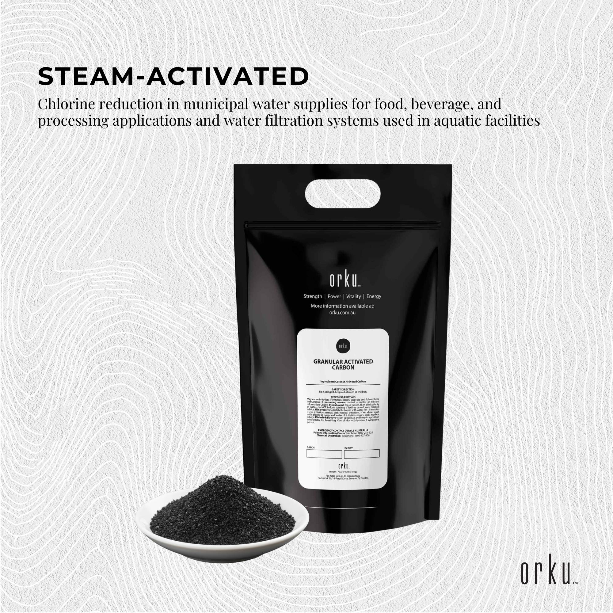 OrkuBulk10KgGranularActivatedCarbonGACCoconutShellCharcoalFiltration38fe007a5jpg Urban Pet Play Ltd | AwardWinning Pet Care Pet Shop