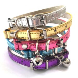 Metallic Safety Cat Collars